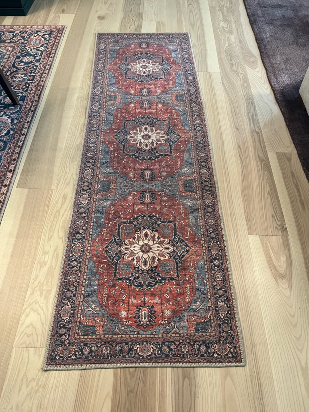 Afshar 37 No shed Washable Rug Runner